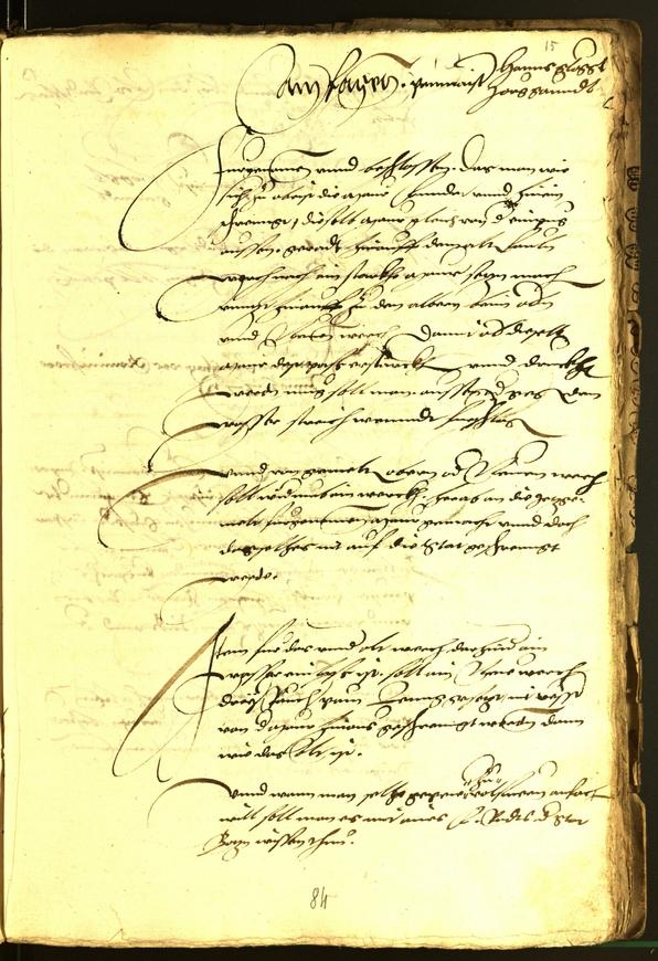 Civic Archives of Bozen-Bolzano - BOhisto Minutes of the council 1537 