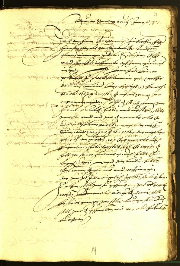 Civic Archives of Bozen-Bolzano - BOhisto Minutes of the council 1537 