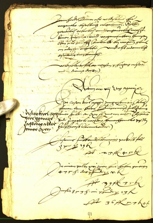 Civic Archives of Bozen-Bolzano - BOhisto Minutes of the council 1537 