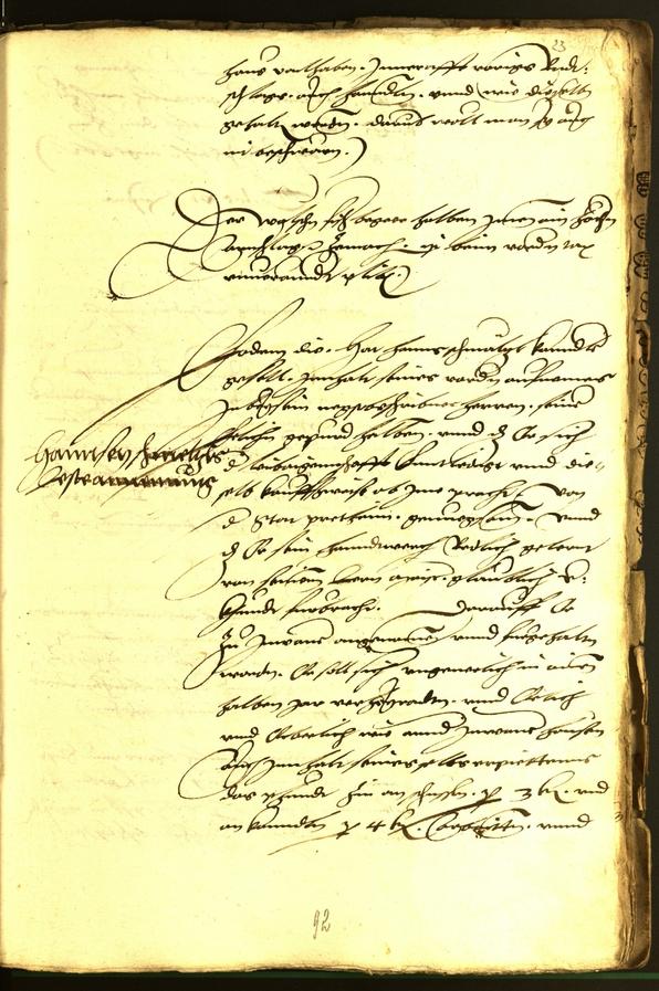 Stadtarchiv Bozen - BOhisto Ratsprotokoll 1537 