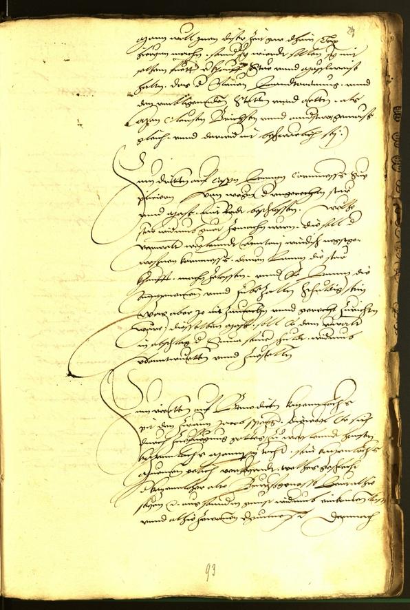 Stadtarchiv Bozen - BOhisto Ratsprotokoll 1537 