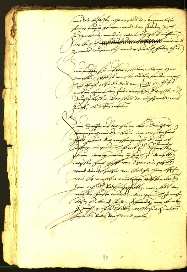 Stadtarchiv Bozen - BOhisto Ratsprotokoll 1537 