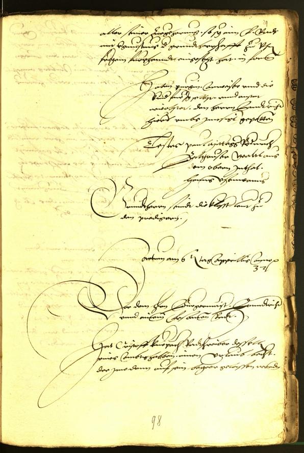 Civic Archives of Bozen-Bolzano - BOhisto Minutes of the council 1537 