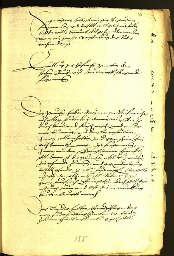 Civic Archives of Bozen-Bolzano - BOhisto Minutes of the council 1539 