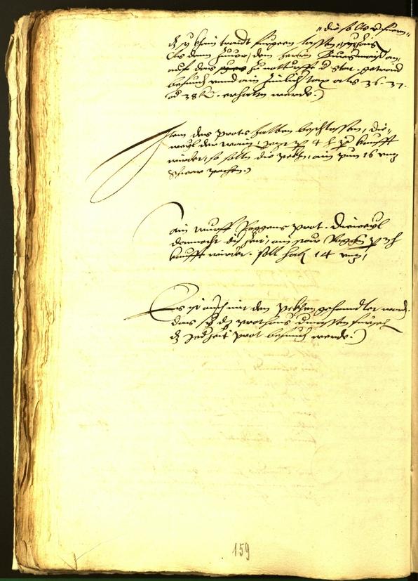 Stadtarchiv Bozen - BOhisto Ratsprotokoll 1539 