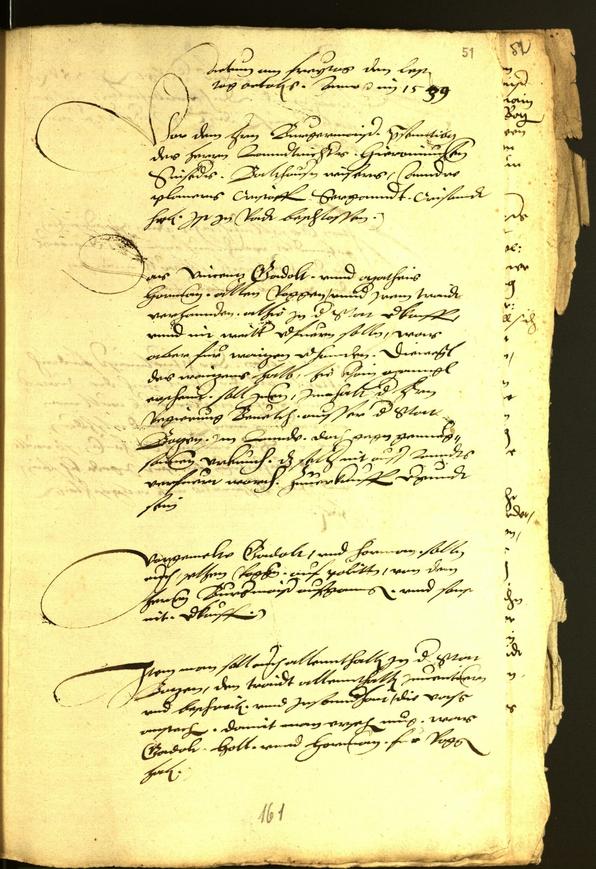 Civic Archives of Bozen-Bolzano - BOhisto Minutes of the council 1539 