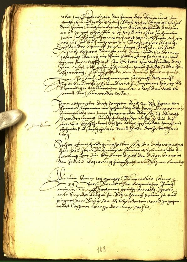 Stadtarchiv Bozen - BOhisto Ratsprotokoll 1539 