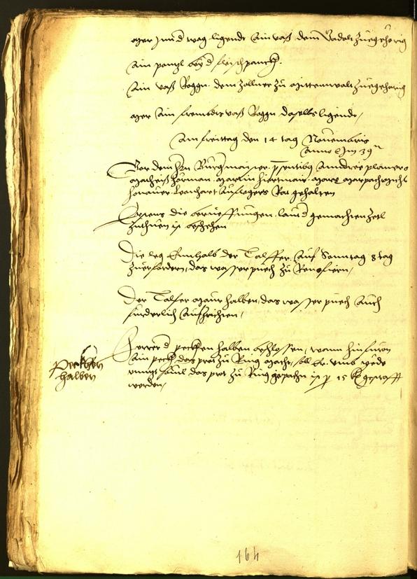 Civic Archives of Bozen-Bolzano - BOhisto Minutes of the council 1539 