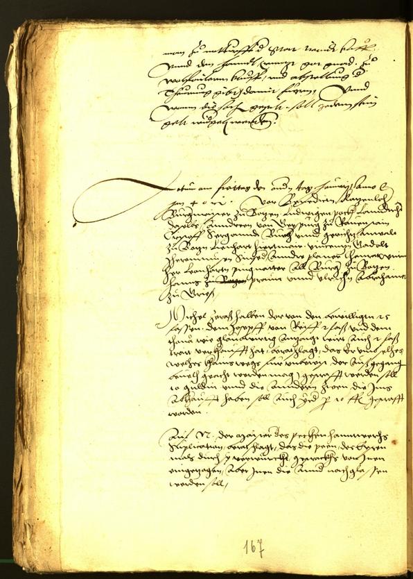 Stadtarchiv Bozen - BOhisto Ratsprotokoll 1539 