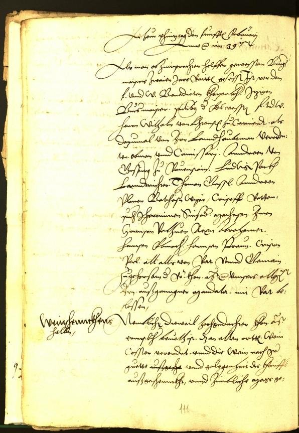 Civic Archives of Bozen-Bolzano - BOhisto Minutes of the council 1539 