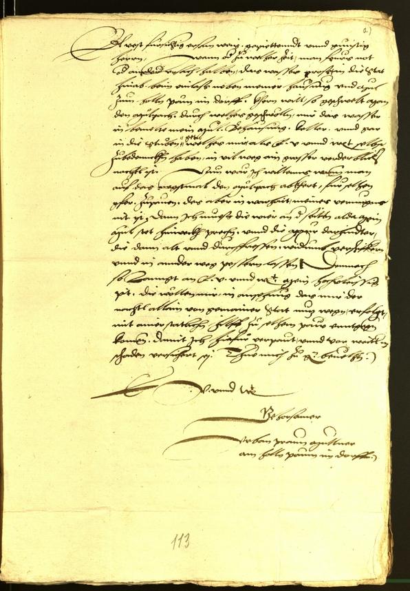 Civic Archives of Bozen-Bolzano - BOhisto Minutes of the council 1539 