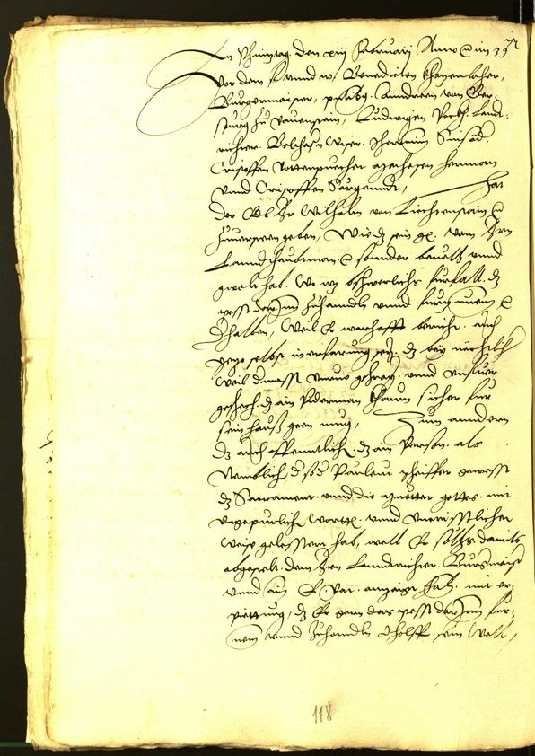 Civic Archives of Bozen-Bolzano - BOhisto Minutes of the council 1539 