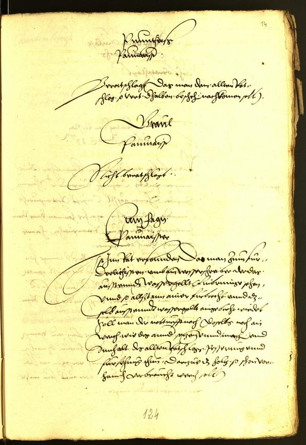 Civic Archives of Bozen-Bolzano - BOhisto Minutes of the council 1539 
