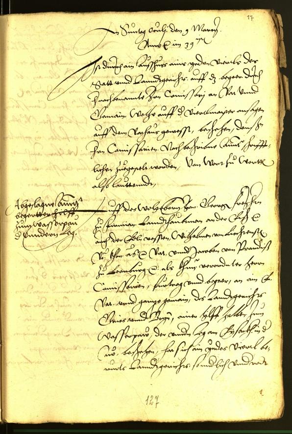 Civic Archives of Bozen-Bolzano - BOhisto Minutes of the council 1539 