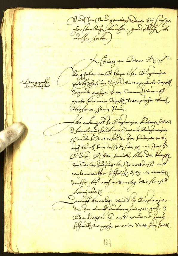 Civic Archives of Bozen-Bolzano - BOhisto Minutes of the council 1539 