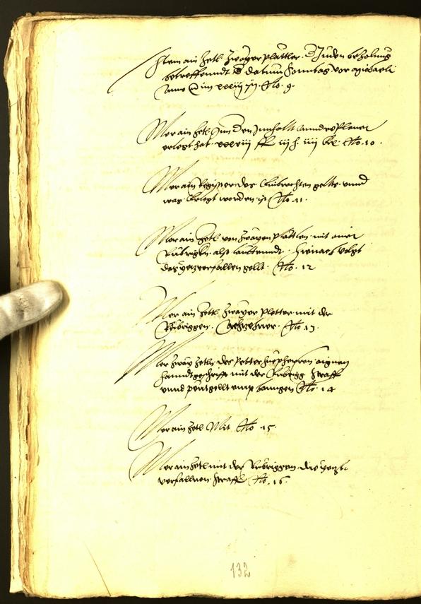 Civic Archives of Bozen-Bolzano - BOhisto Minutes of the council 1539 