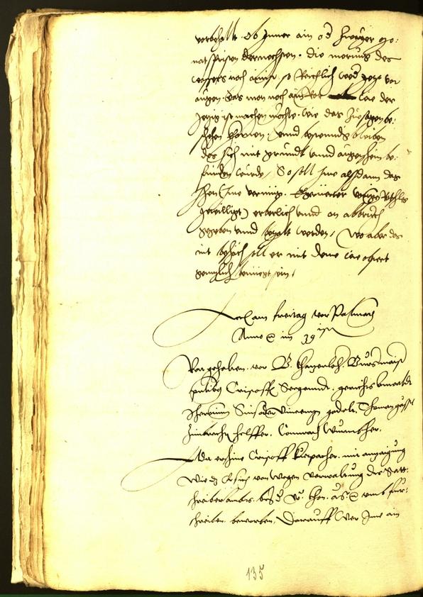 Civic Archives of Bozen-Bolzano - BOhisto Minutes of the council 1539 