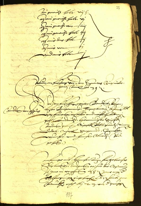 Civic Archives of Bozen-Bolzano - BOhisto Minutes of the council 1539 