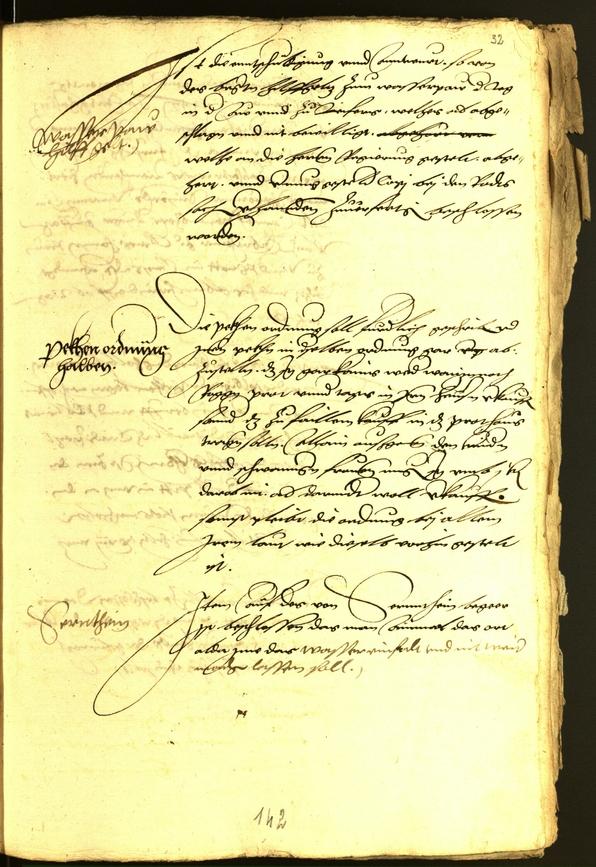 Civic Archives of Bozen-Bolzano - BOhisto Minutes of the council 1539 