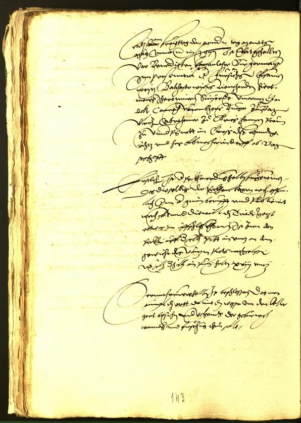 Stadtarchiv Bozen - BOhisto Ratsprotokoll 1539 