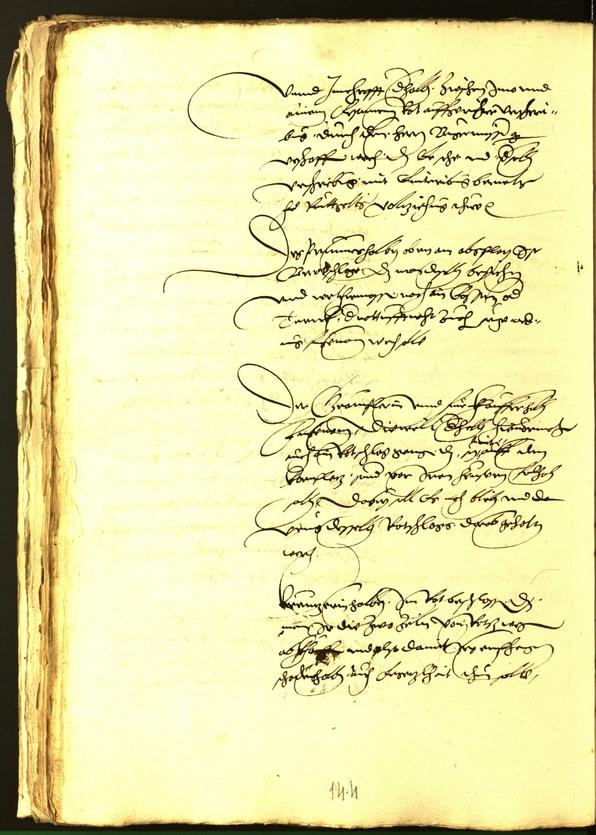 Stadtarchiv Bozen - BOhisto Ratsprotokoll 1539 