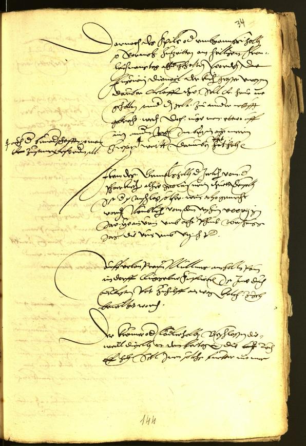 Civic Archives of Bozen-Bolzano - BOhisto Minutes of the council 1539 