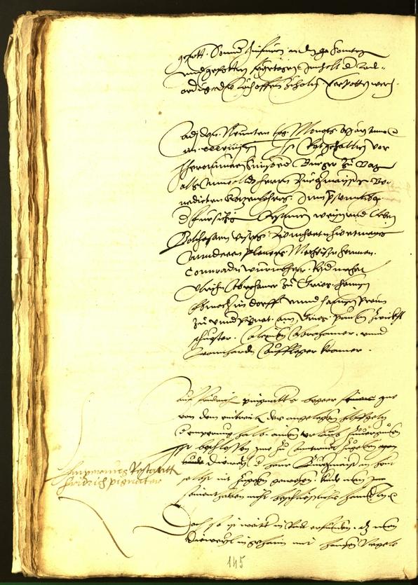 Civic Archives of Bozen-Bolzano - BOhisto Minutes of the council 1539 