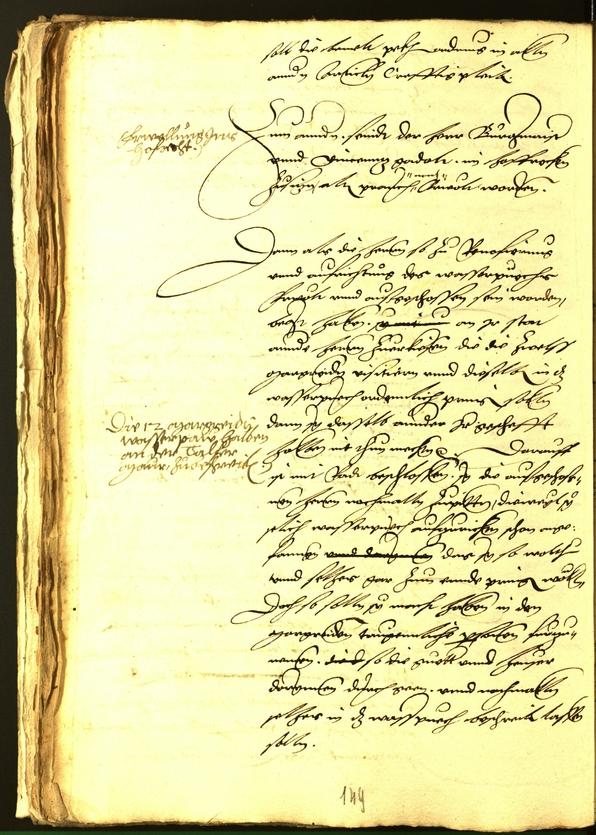 Civic Archives of Bozen-Bolzano - BOhisto Minutes of the council 1539 