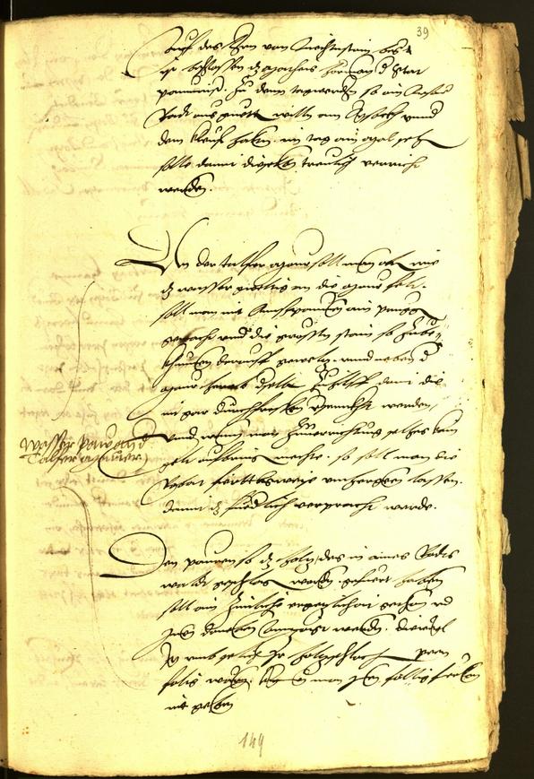 Civic Archives of Bozen-Bolzano - BOhisto Minutes of the council 1539 