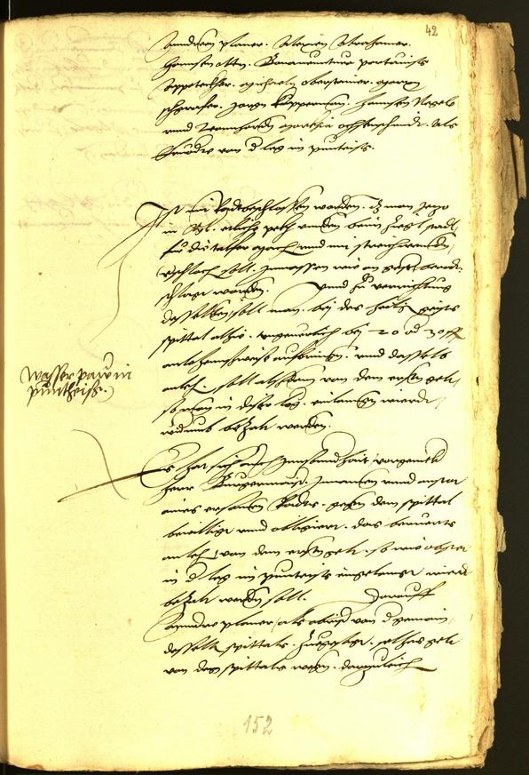 Stadtarchiv Bozen - BOhisto Ratsprotokoll 1539 