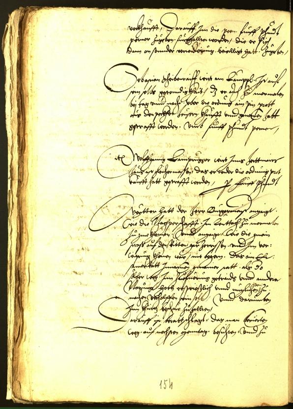 Archivio Storico della Città di Bolzano - BOhisto protocollo consiliare 1539 