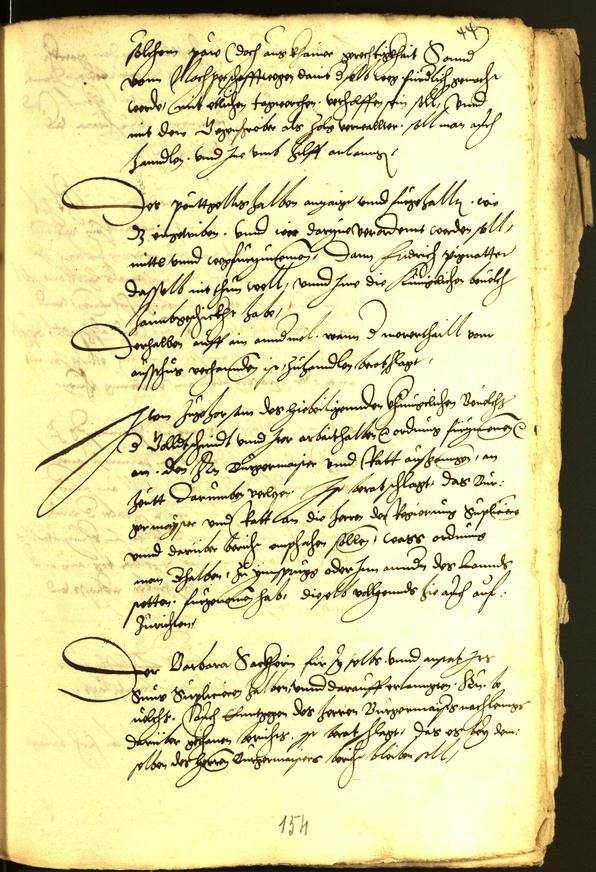 Civic Archives of Bozen-Bolzano - BOhisto Minutes of the council 1539 