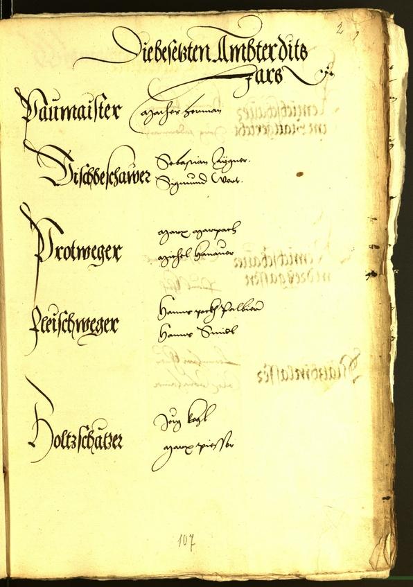 Civic Archives of Bozen-Bolzano - BOhisto Minutes of the council 1539 