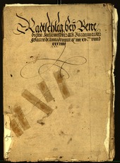 Stadtarchiv Bozen - BOhisto Ratsprotokoll 1539 - 