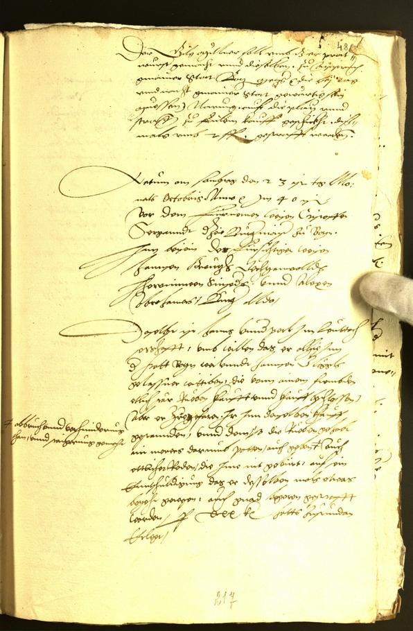 Civic Archives of Bozen-Bolzano - BOhisto Minutes of the council 1540 