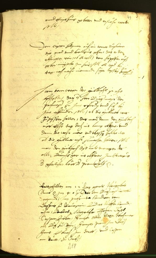 Civic Archives of Bozen-Bolzano - BOhisto Minutes of the council 1540 