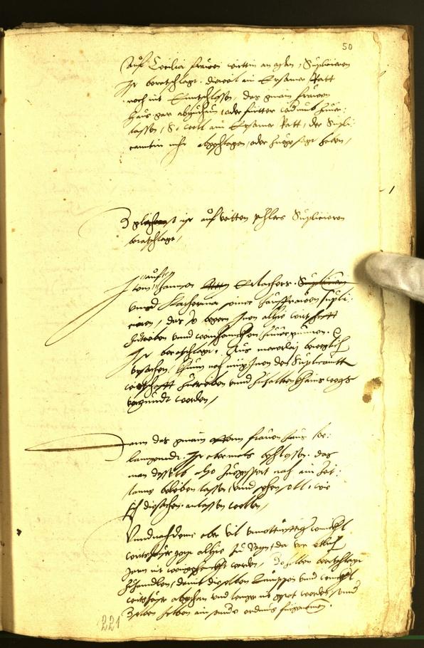 Civic Archives of Bozen-Bolzano - BOhisto Minutes of the council 1540 