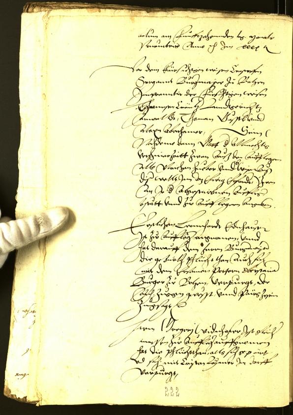 Civic Archives of Bozen-Bolzano - BOhisto Minutes of the council 1540 