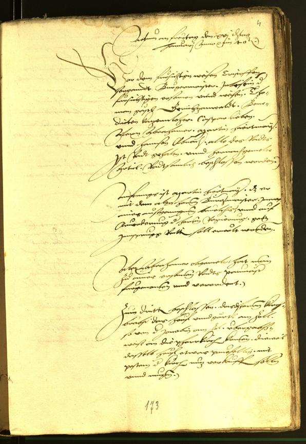 Civic Archives of Bozen-Bolzano - BOhisto Minutes of the council 1540 