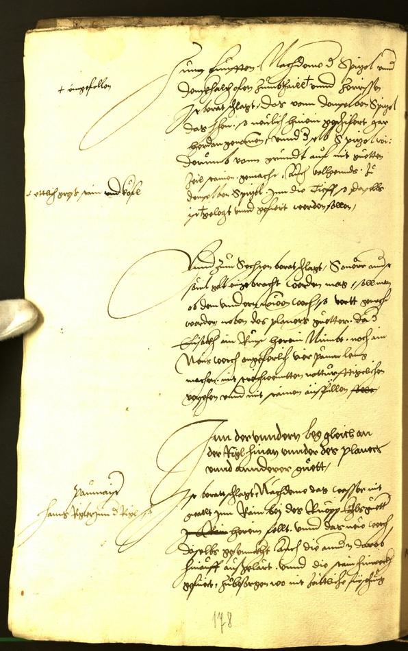 Civic Archives of Bozen-Bolzano - BOhisto Minutes of the council 1540 