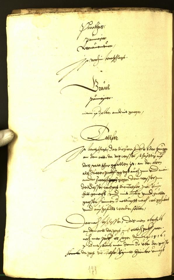 Civic Archives of Bozen-Bolzano - BOhisto Minutes of the council 1540 