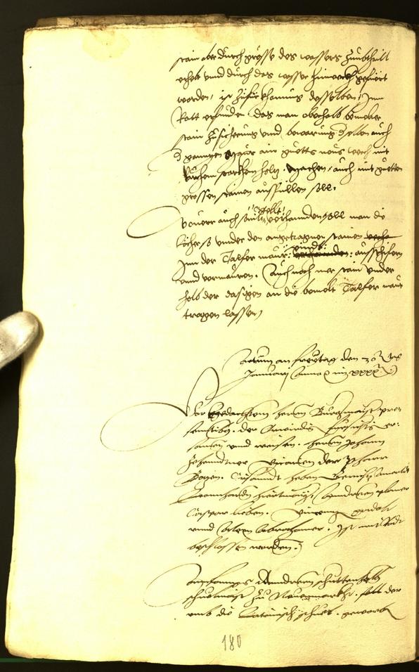 Civic Archives of Bozen-Bolzano - BOhisto Minutes of the council 1540 