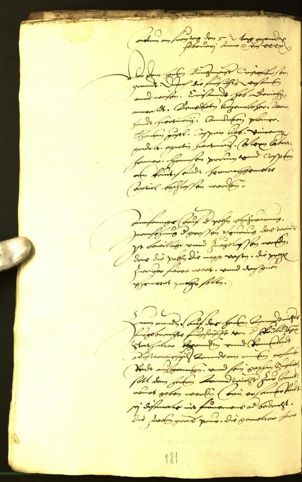 Civic Archives of Bozen-Bolzano - BOhisto Minutes of the council 1540 