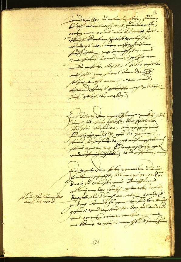 Civic Archives of Bozen-Bolzano - BOhisto Minutes of the council 1540 