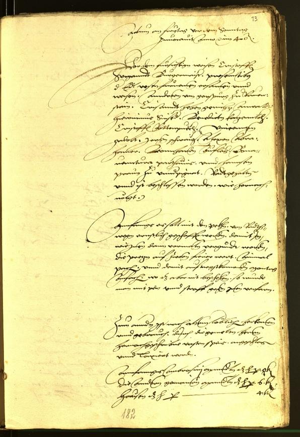 Civic Archives of Bozen-Bolzano - BOhisto Minutes of the council 1540 