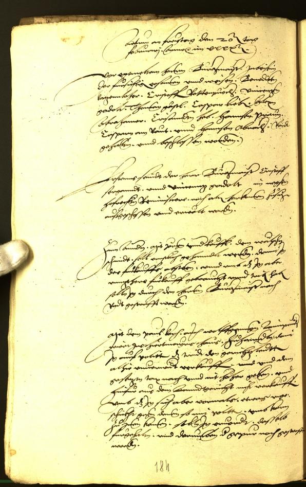 Civic Archives of Bozen-Bolzano - BOhisto Minutes of the council 1540 