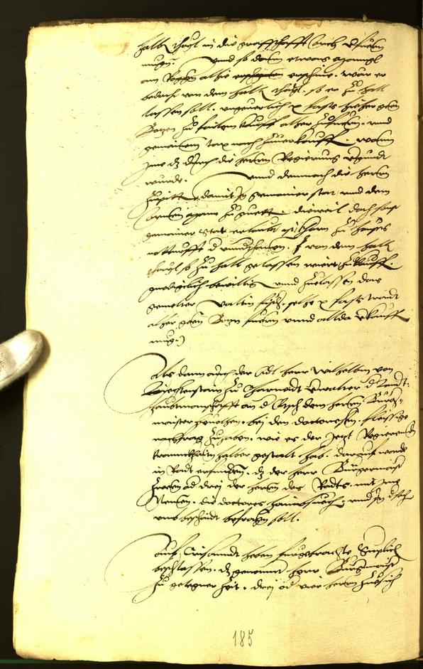 Stadtarchiv Bozen - BOhisto Ratsprotokoll 1540 