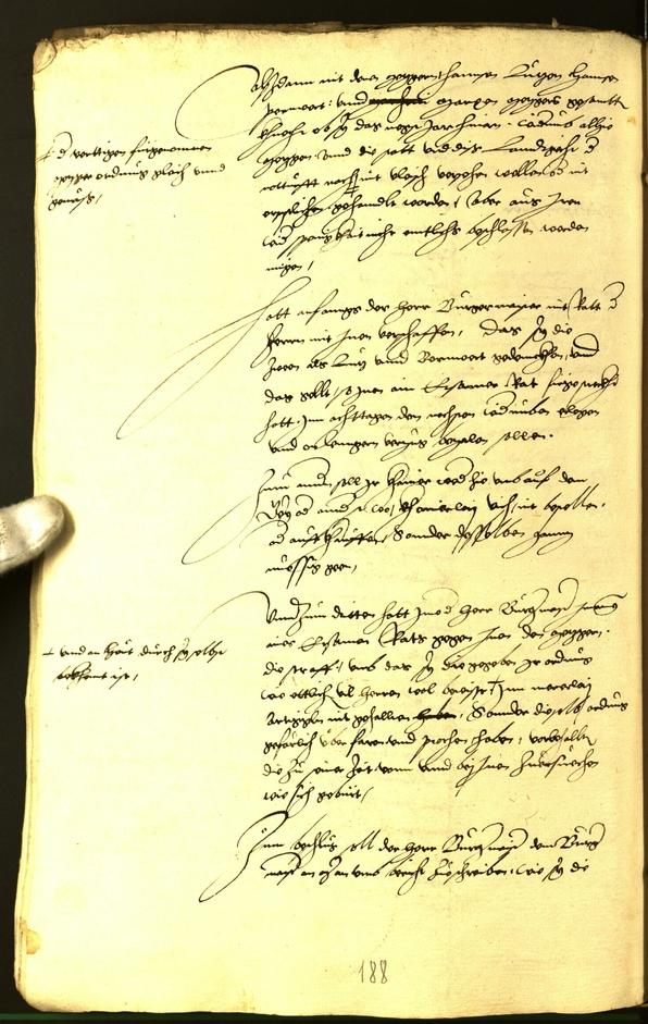 Civic Archives of Bozen-Bolzano - BOhisto Minutes of the council 1540 