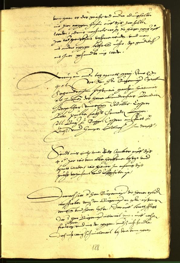 Civic Archives of Bozen-Bolzano - BOhisto Minutes of the council 1540 