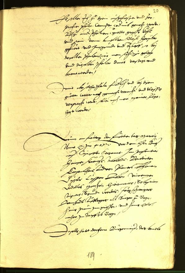 Civic Archives of Bozen-Bolzano - BOhisto Minutes of the council 1540 